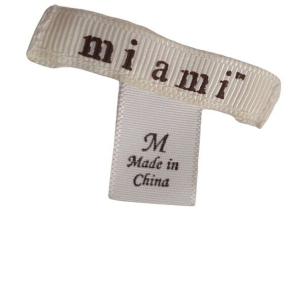 Womens White Mini Dress Crochet Boho Medium Bohemian Casual - Picture 6 of 7